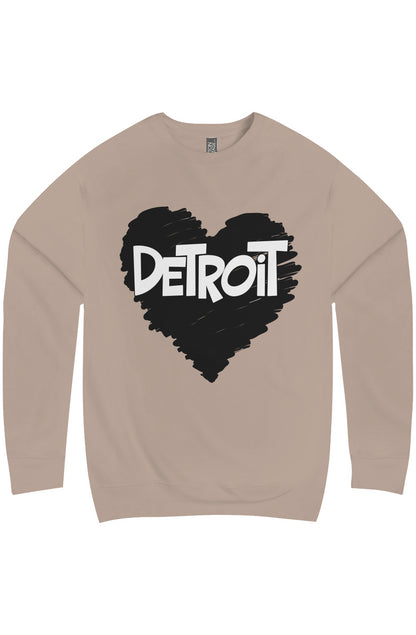 Detroit Love Premium Crew Neck