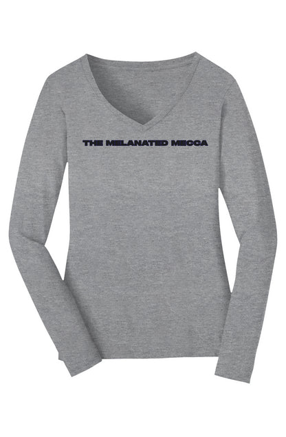 Melanated Mecca DC Glow Up 1867 V-Neck Tee