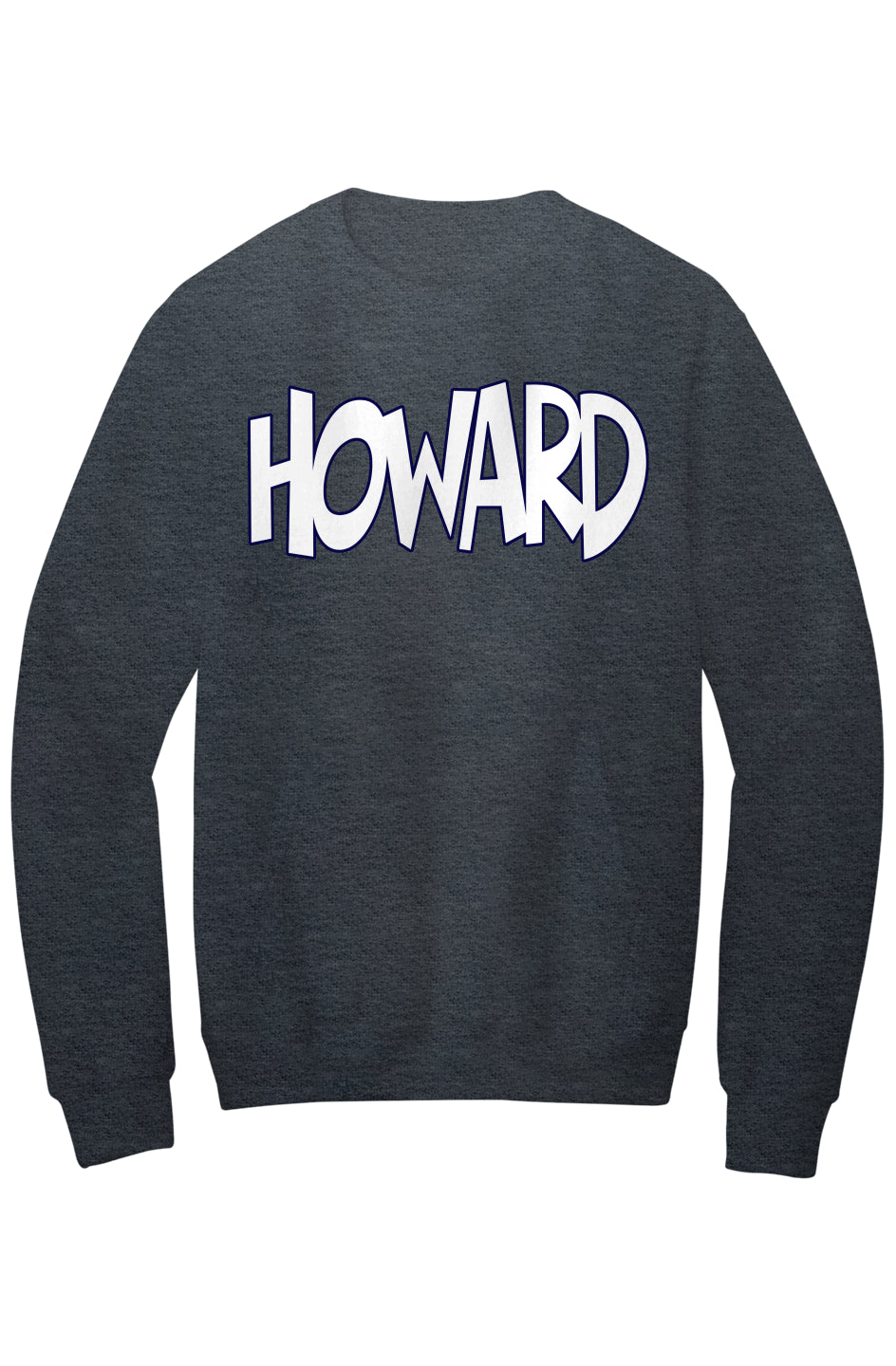 Howard - THE Melanated Mecca Fleece Crewneck with Kangaroo Pocket