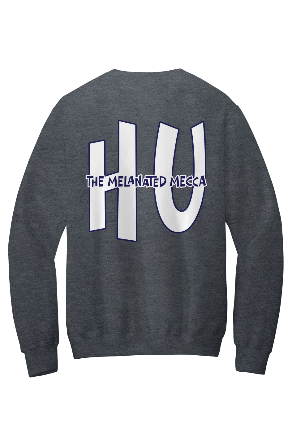 Howard - THE Melanated Mecca Fleece Crewneck with Kangaroo Pocket