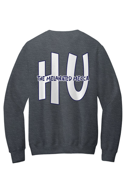 Howard - THE Melanated Mecca Fleece Crewneck with Kangaroo Pocket