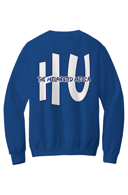Howard - THE Melanated Mecca Fleece Crewneck with Kangaroo Pocket