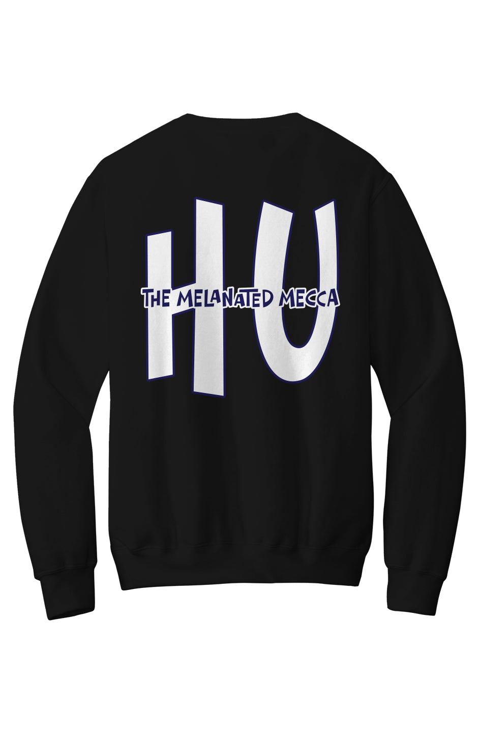 Howard - THE Melanated Mecca Fleece Crewneck with Kangaroo Pocket