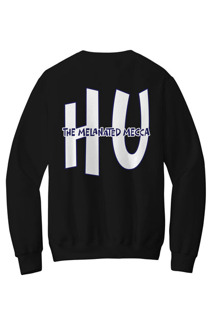 Howard - THE Melanated Mecca Fleece Crewneck with Kangaroo Pocket