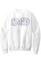 Howard - THE Melanated Mecca Fleece Crewneck with Kangaroo Pocket