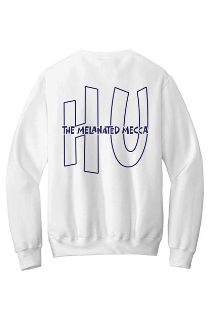 Howard - THE Melanated Mecca Fleece Crewneck with Kangaroo Pocket