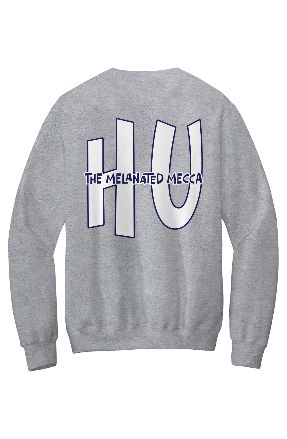 Howard - THE Melanated Mecca Fleece Crewneck with Kangaroo Pocket