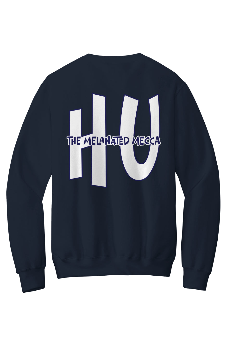 Howard - THE Melanated Mecca Fleece Crewneck with Kangaroo Pocket