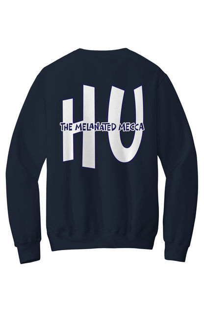 Howard - THE Melanated Mecca Fleece Crewneck with Kangaroo Pocket