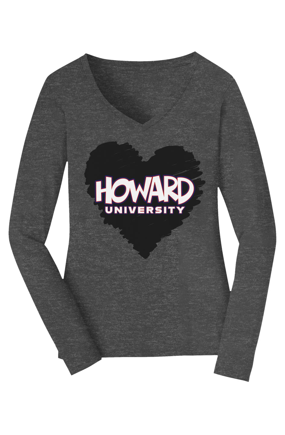 Howard Love U Know Long Sleeve V-Neck Tee