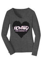 Howard Love U Know Long Sleeve V-Neck Tee