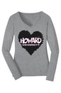 Howard Love U Know Long Sleeve V-Neck Tee