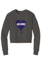 Bleed Blue Crop Crew Sweatshirt