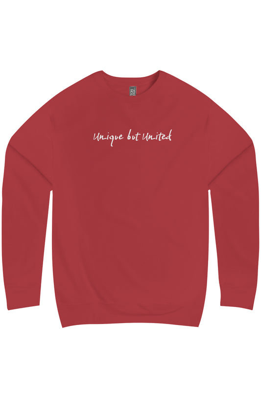 Unique But United Embroidered Premium Crew Neck