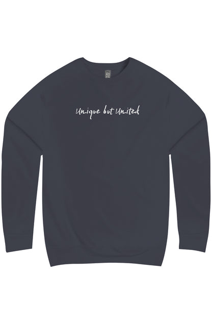 Unique But United Embroidered Premium Crew Neck
