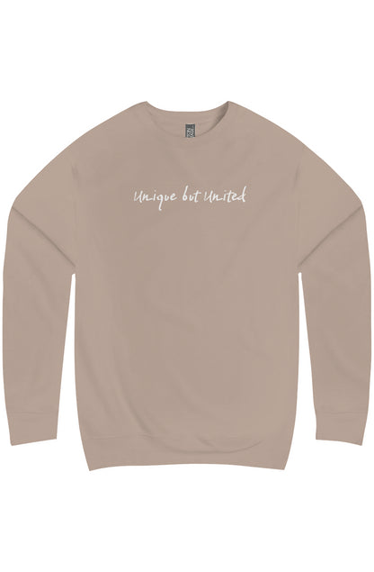 Unique But United Embroidered Premium Crew Neck
