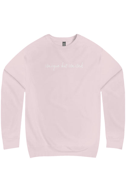Unique But United Embroidered Premium Crew Neck