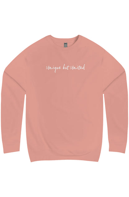 Unique But United Embroidered Premium Crew Neck