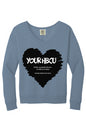 Your HBCU Beach Wash V Neck Sweatshirt