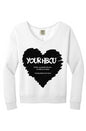 Your HBCU Beach Wash V Neck Sweatshirt