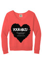 Name Your HBCU Beach Wash V-Neck Sweatshirt