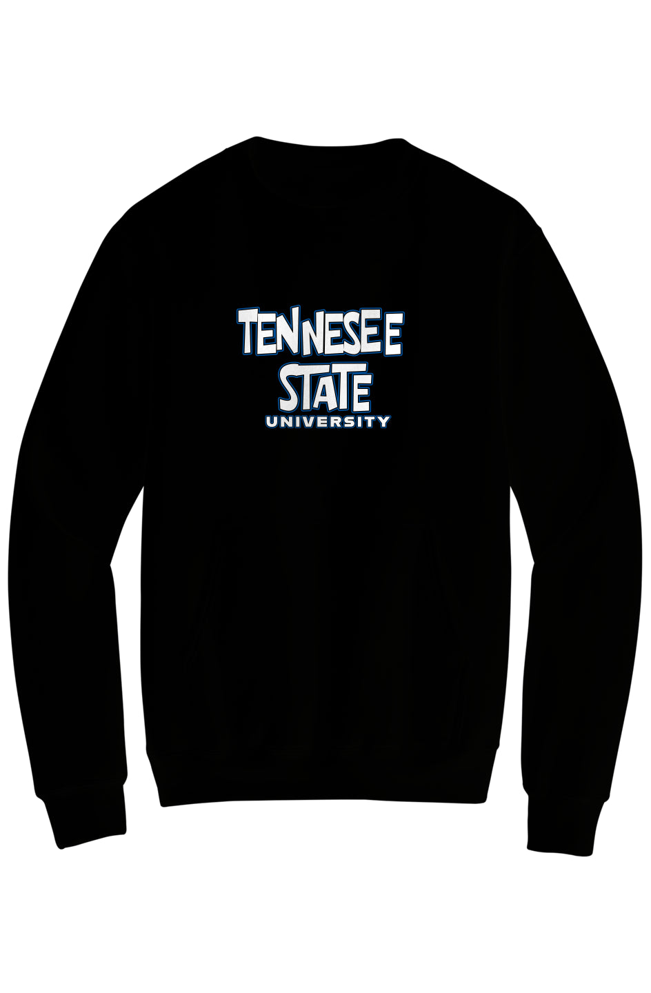 TSU LOVE Fleece Crewneck with Kangaroo Pocket