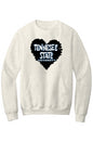 TSU LOVE Fleece Crewneck with Kangaroo Pocket