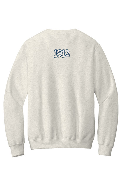 TSU LOVE Fleece Crewneck with Kangaroo Pocket