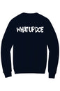 What Up Doe Fleece Crewneck Pocket Sweatshirt