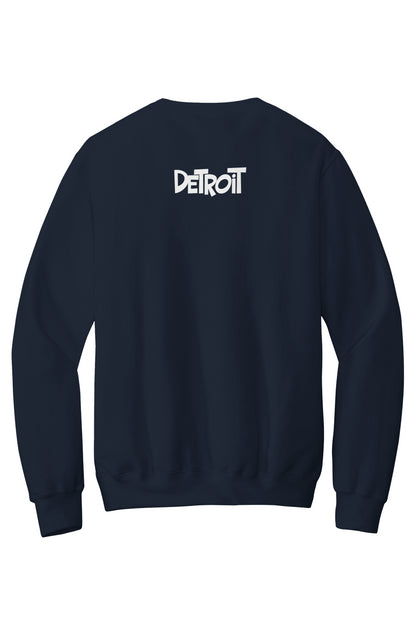 What Up Doe Fleece Crewneck Pocket Sweatshirt