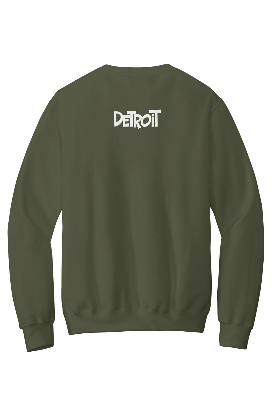 What Up Doe Fleece Crewneck Pocket Sweatshirt