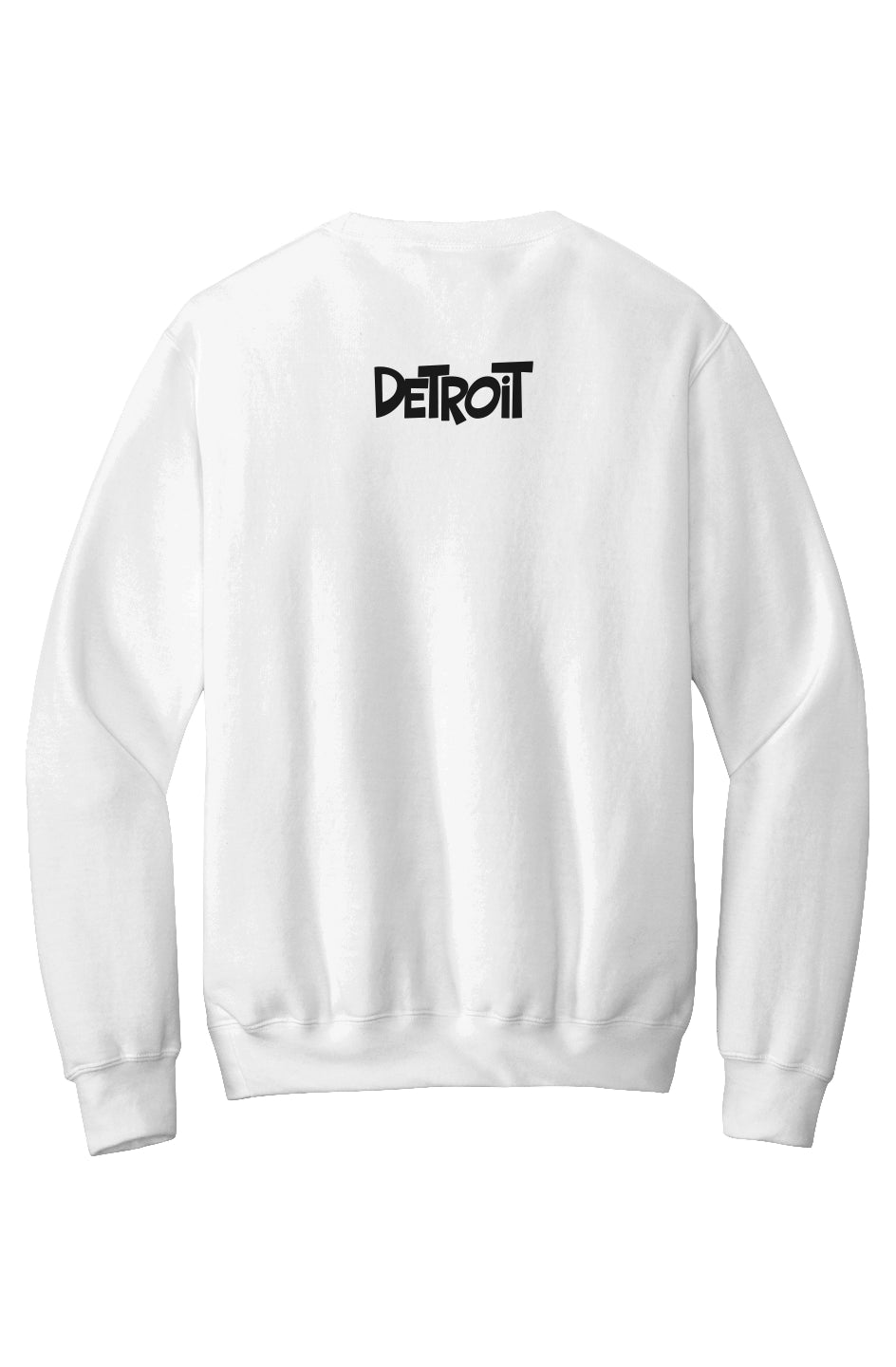 What Up Doe Fleece Crewneck Pocket Sweatshirt
