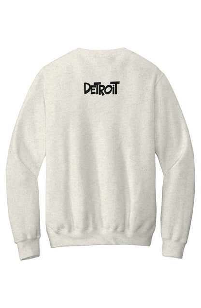 What Up Doe Fleece Crewneck Pocket Sweatshirt