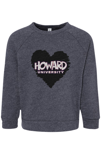 Howard Love Toddler Raglan Sweatshirt