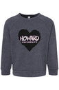 Howard Love Toddler Raglan Sweatshirt