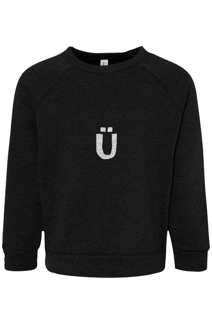 U-BU Logo Toddler Raglan Sweatshirt