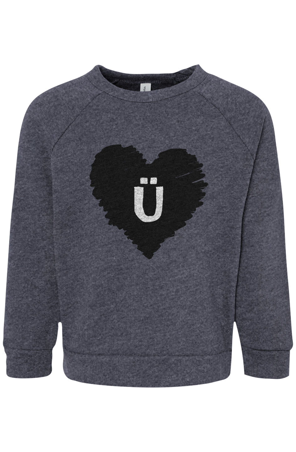 U-BU Logo Toddler Raglan Sweatshirt