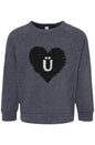 U-BU Logo Toddler Raglan Sweatshirt