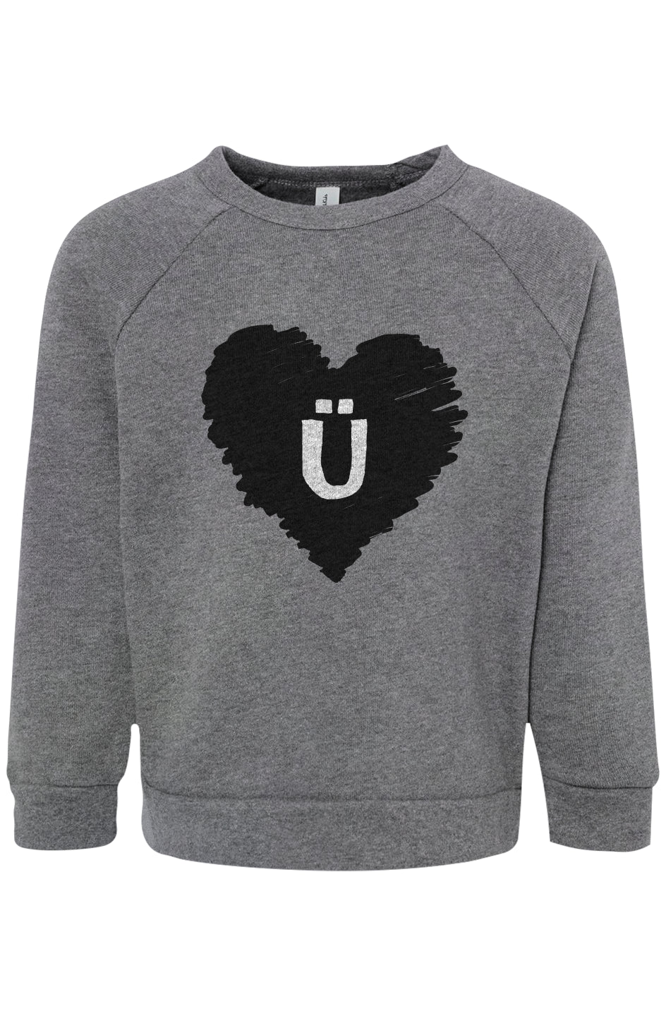 U-BU Logo Toddler Raglan Sweatshirt