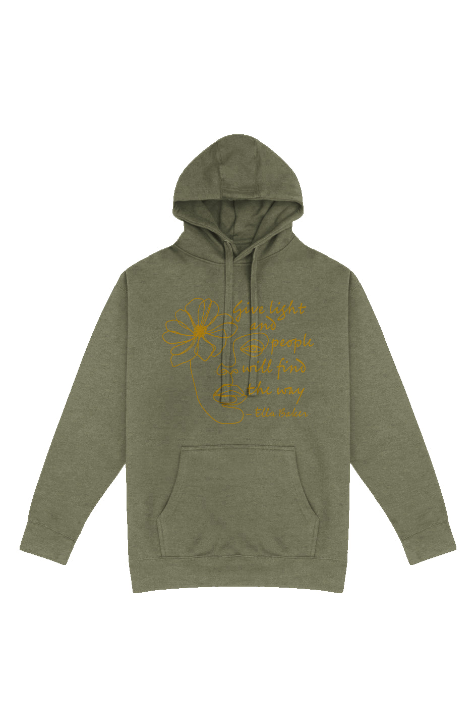 Ella Baker's Give Light Unisex Hoodie