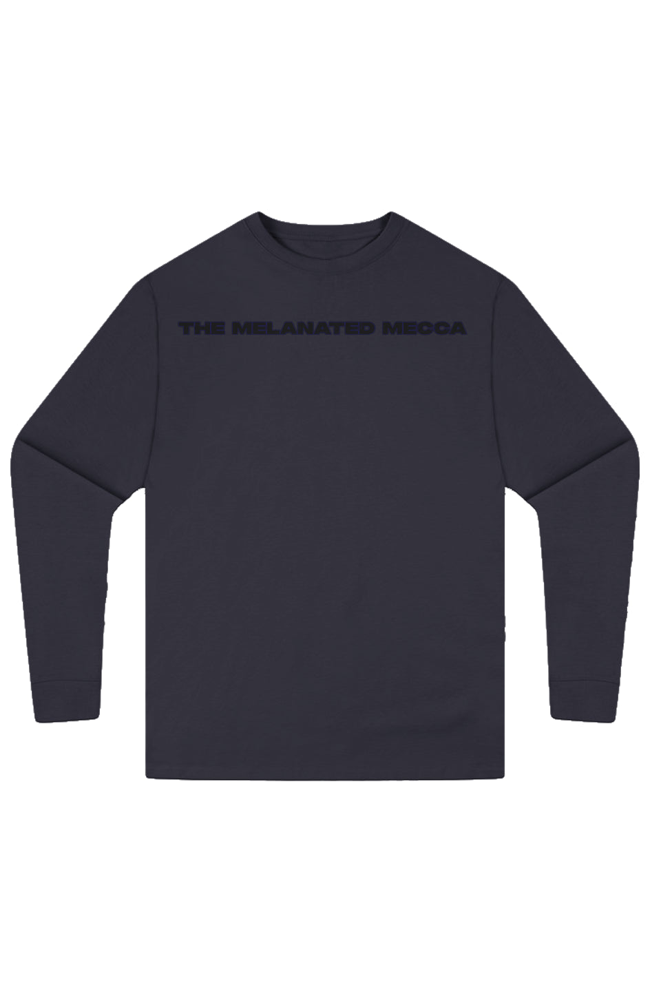 Melanated Mecca Glow Up Heavyweight Long Sleeve Tee