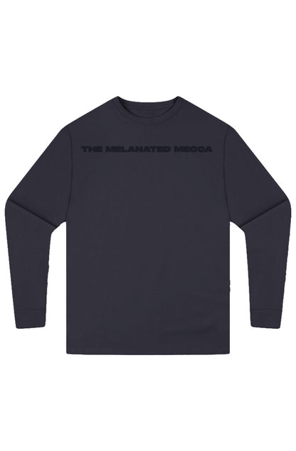 Melanated Mecca Glow Up Heavyweight Long Sleeve Tee