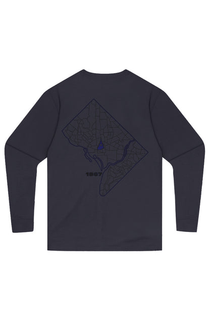 Melanated Mecca Glow Up Heavyweight Long Sleeve Tee