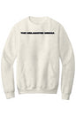 Melanated Mecca DC Glow Up Fleece Crewneck Pocket Sweatshirt