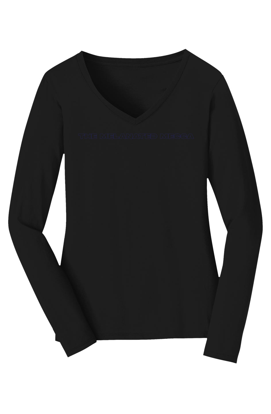 Melanated Mecca DC Glow Up 1867 V-Neck Tee