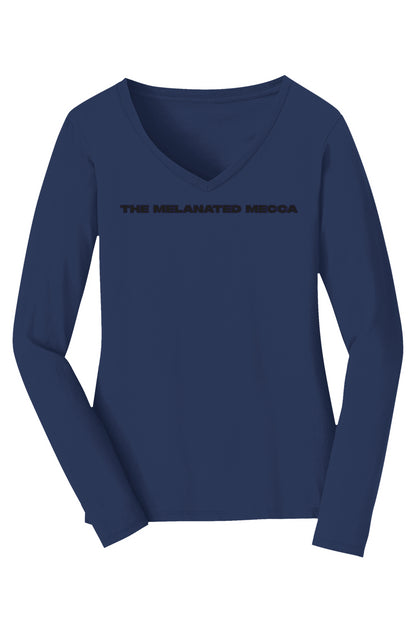 Melanated Mecca DC Glow Up 1867 V-Neck Tee