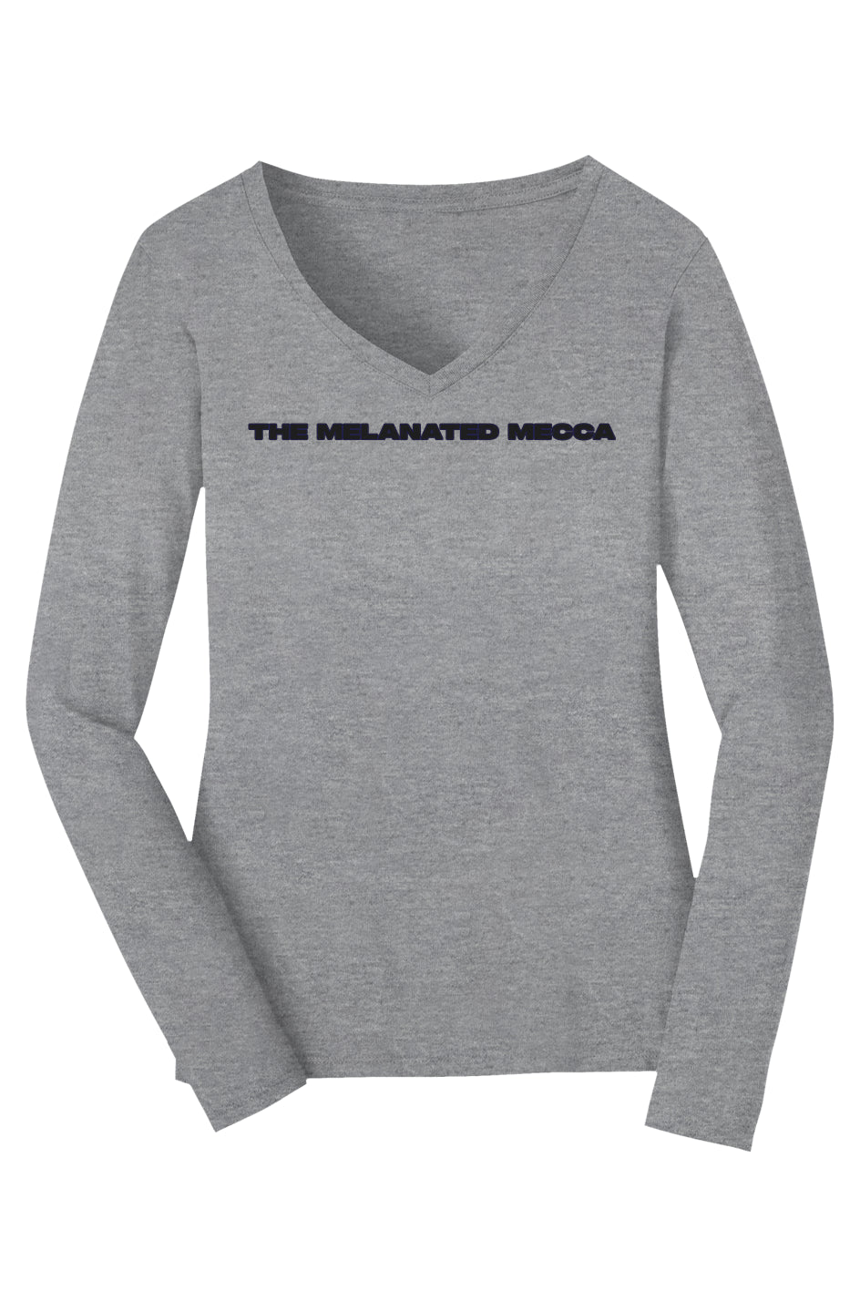 Melanated Mecca DC Glow Up 1867 V-Neck Tee