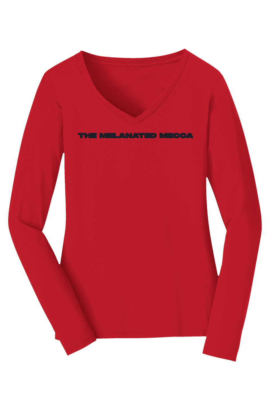 Melanated Mecca DC Glow Up 1867 V-Neck Tee