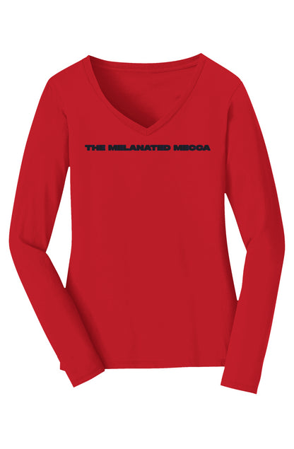 Melanated Mecca DC Glow Up 1867 V-Neck Tee