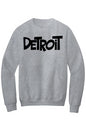 Detroit Fleece Crewneck Pocket Sweatshirt